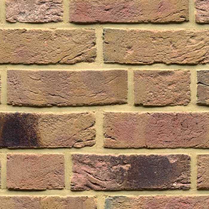 Кирпич облицовочный Muhr Nr 42, Wardbunt, 210х100х65 мм